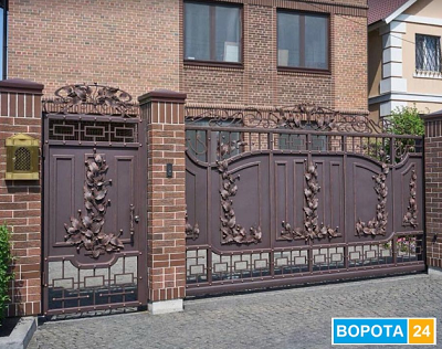 Про красивые кованые ворота и калитки в Харькове рассказывают представители vorota24.com.ua Про красивые кованые ворота и калитки в Харькове рассказывают представители vorota24.com.ua